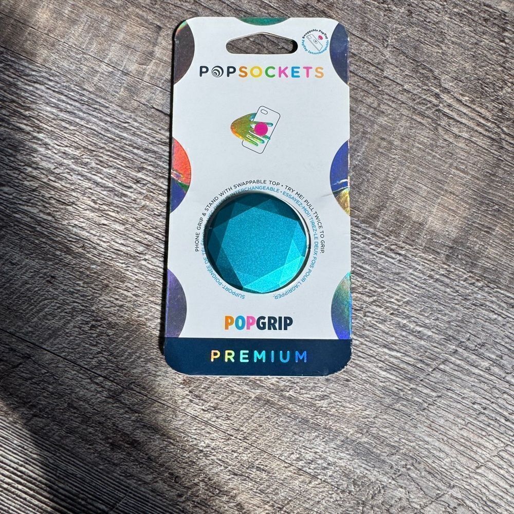 PopSockets PopGrip Premium in Blue